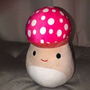 A mushroom squishmallow